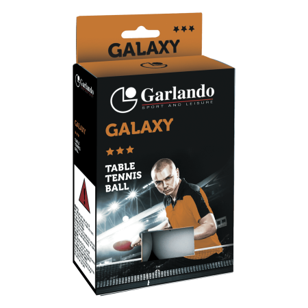 6 Galaxy borðtennisboltar