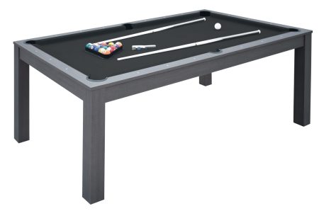 Miami 7ft Pool borð - Grey Oak